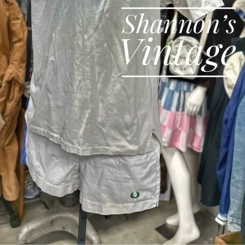 Fred Perry VNTG made in England single stitch sz 32 tennis shorts A33